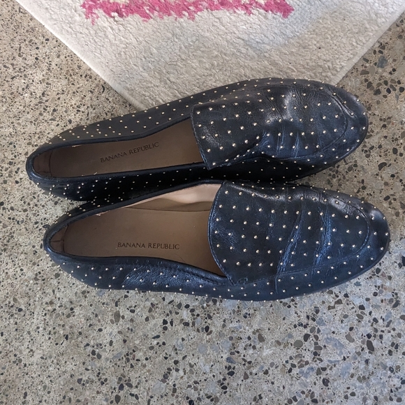 Banana Republic Studded Loafers - Sz 7.5 - Picture 5 of 5